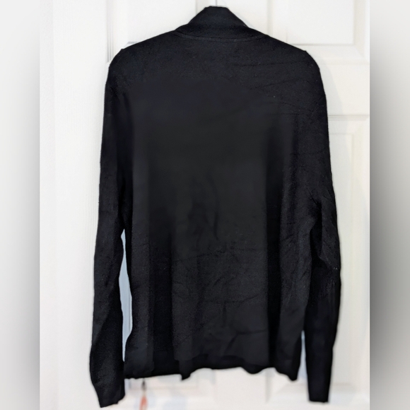 Cider High Neck Knit Long Sleeve Top Sweater‎ Curve & Plus 4X Black NWT - Picture 6 of 12